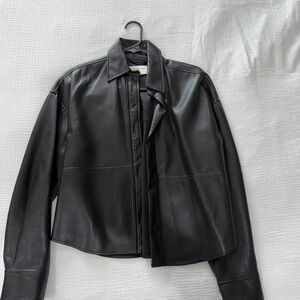 Babaton Black Leather Jacket